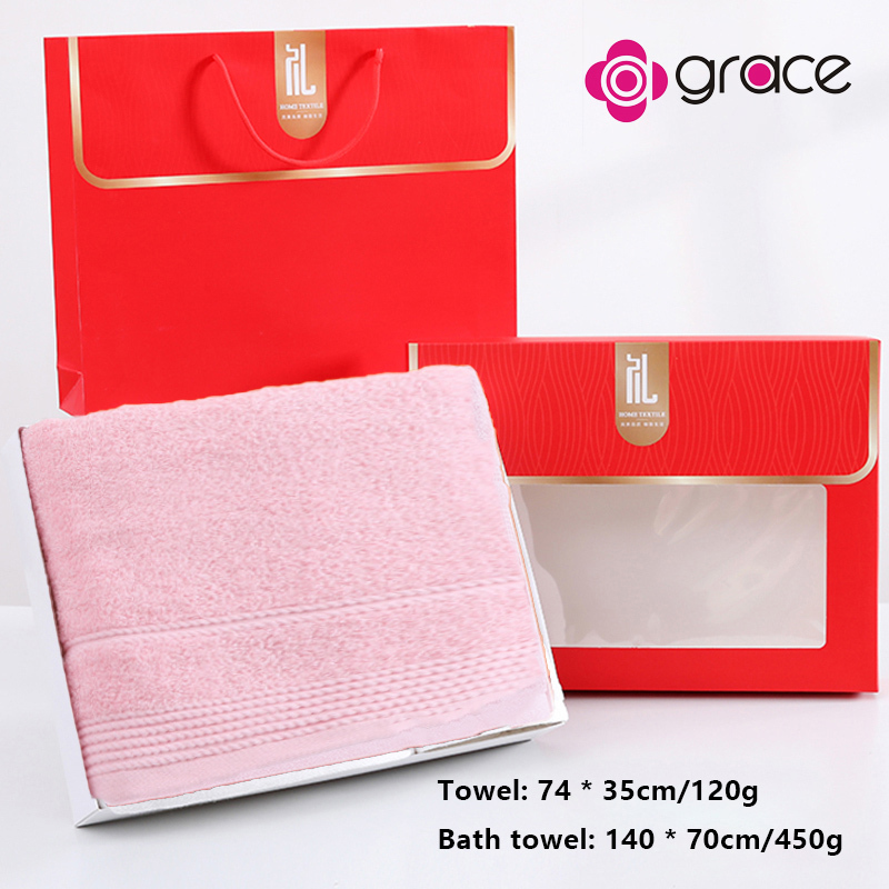 Jieliya gift box towel set, customizable, soft and delicate, skin friendly without hair loss, is the best choice for gifts between friends, family, and loved ones