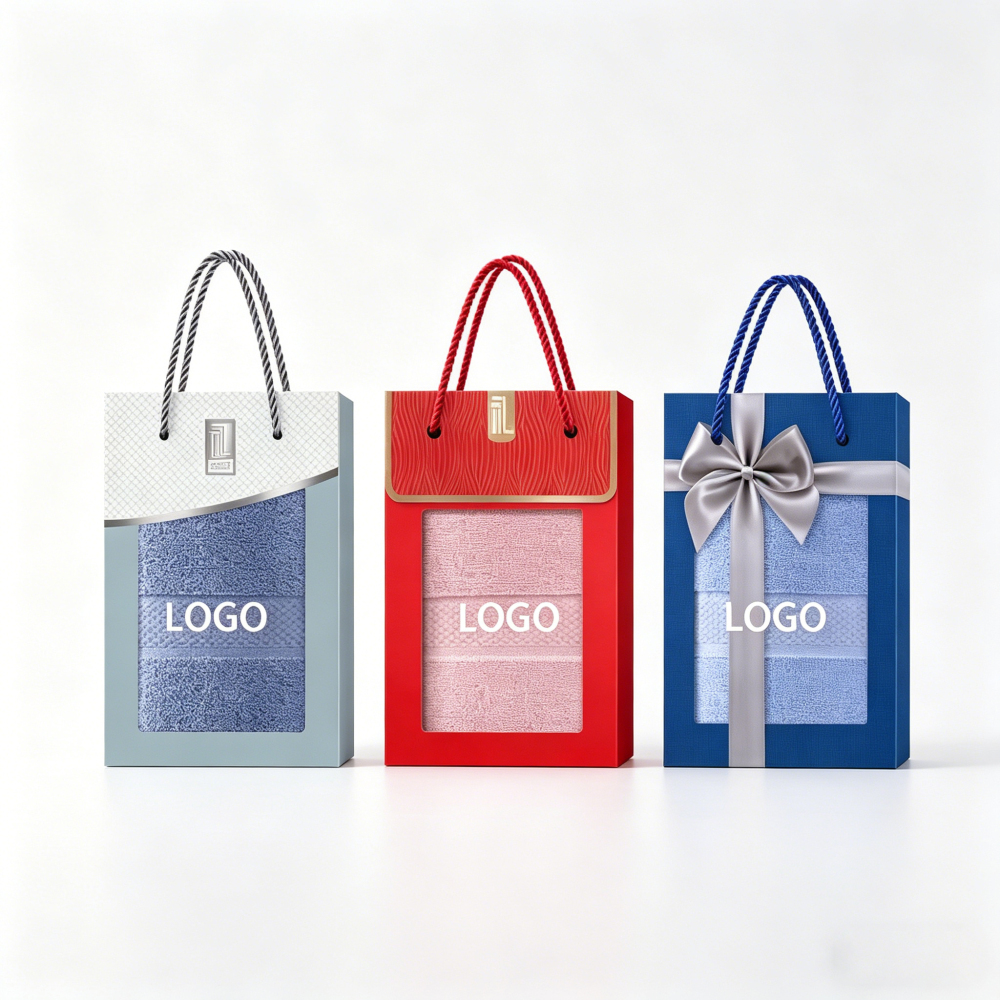 The DIANYA series towel gift box supports customization, towel embroidery, and gift box customization, making it an essential item for gift giving and home use