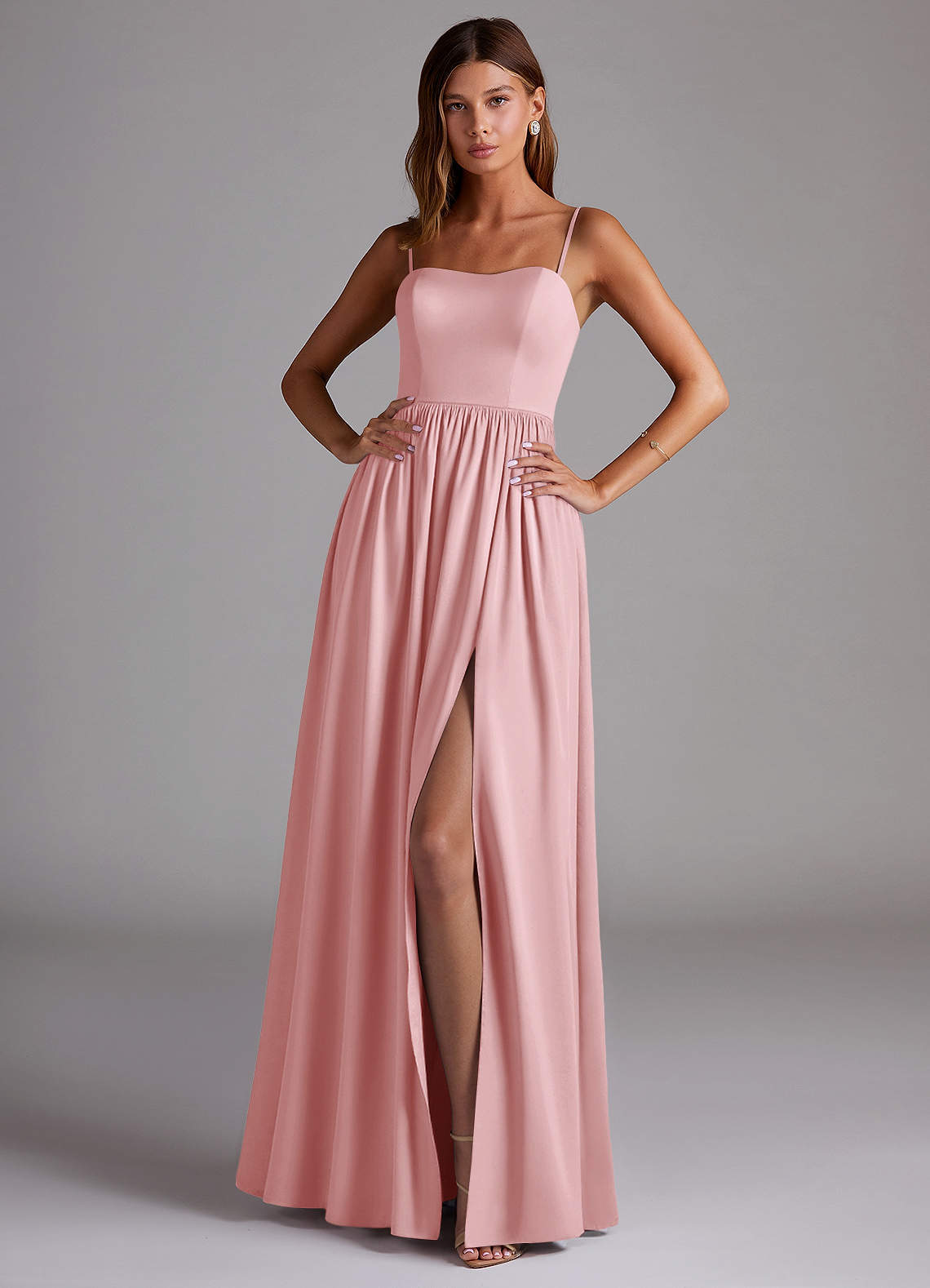 elyessen Calianna Black A-Line Off the Shoulder Stretch Satin Convertible Dress 4