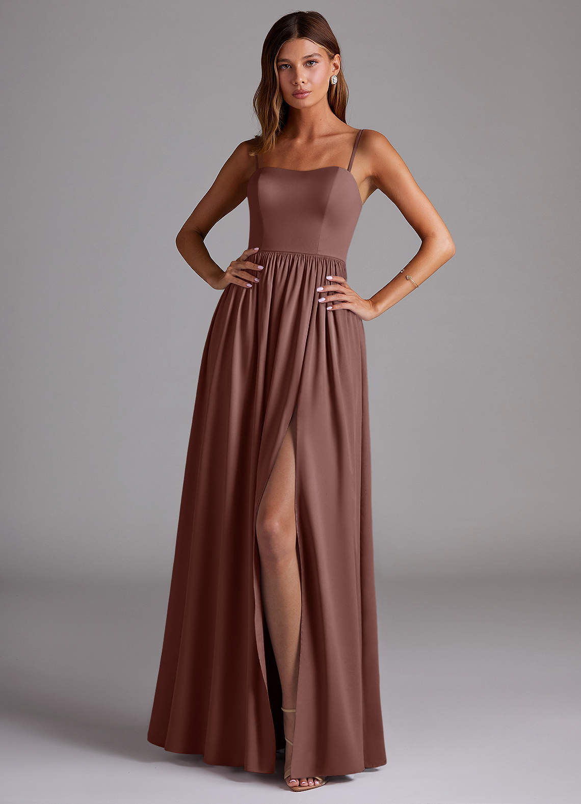 elyessen Calianna Black A-Line Off the Shoulder Stretch Satin Convertible Dress 7