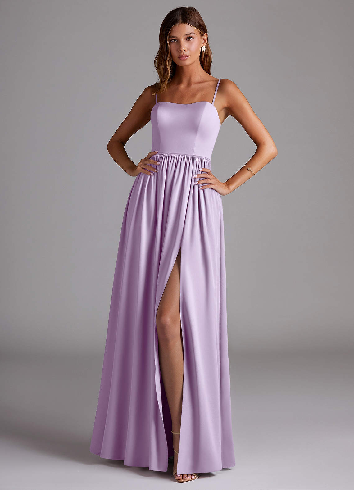 elyessen Calianna Black A-Line Off the Shoulder Stretch Satin Convertible Dress 4