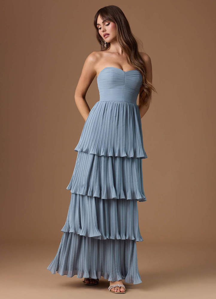 Isla Powder Pink Maxi Dress