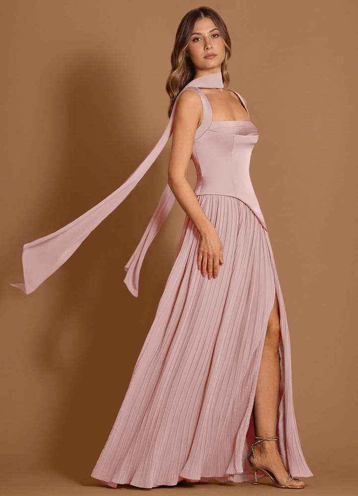 Stephanie Olive Maxi Dress
