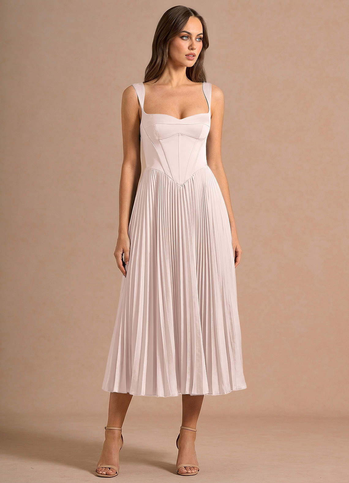 Avenelle Olive Mid Dress