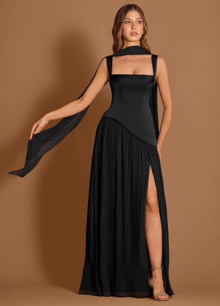 Stephanie Olive Maxi Dress
