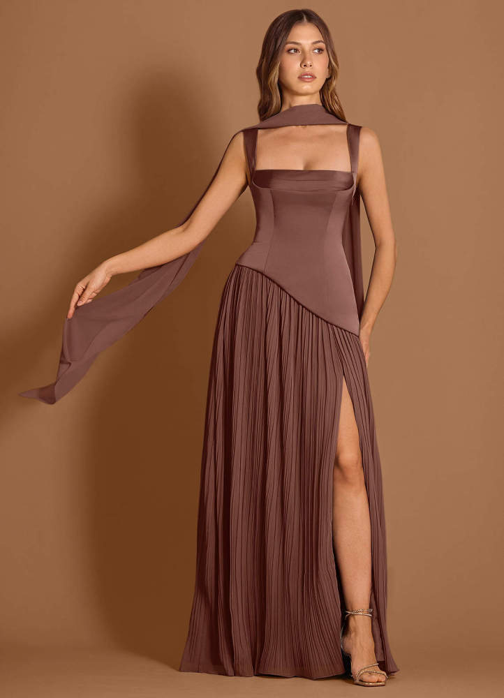 Stephanie Olive Maxi Dress