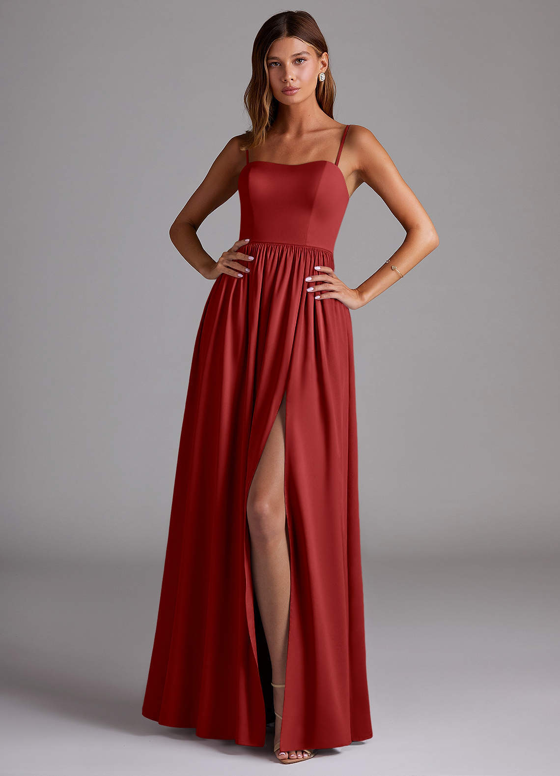 elyessen Calianna Black A-Line Off the Shoulder Stretch Satin Convertible Dress 6
