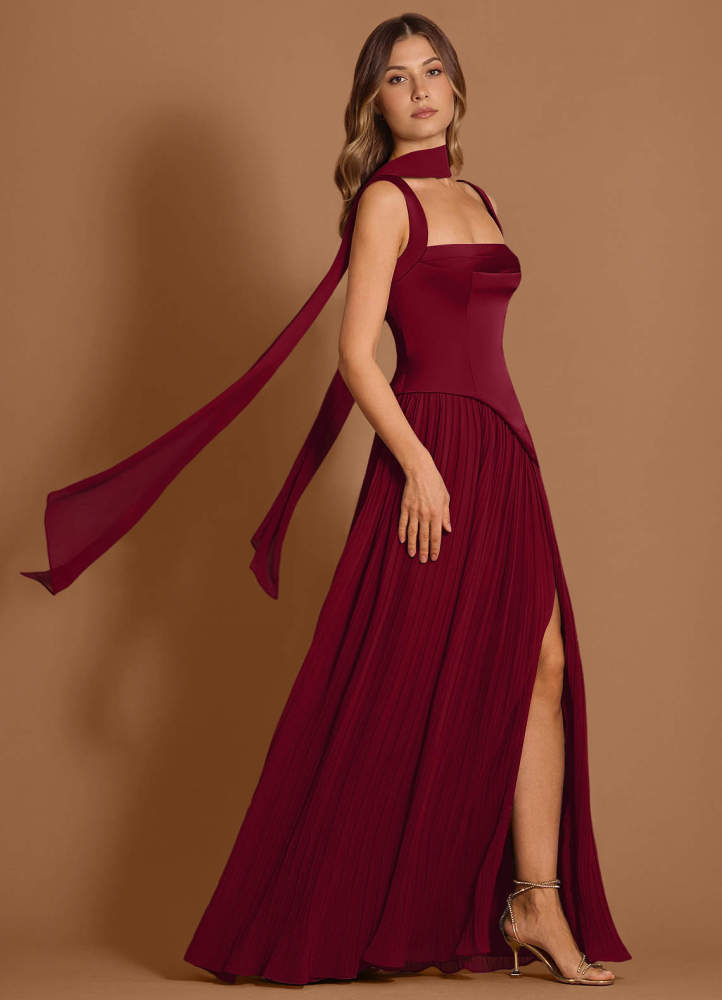 Stephanie Olive Maxi Dress