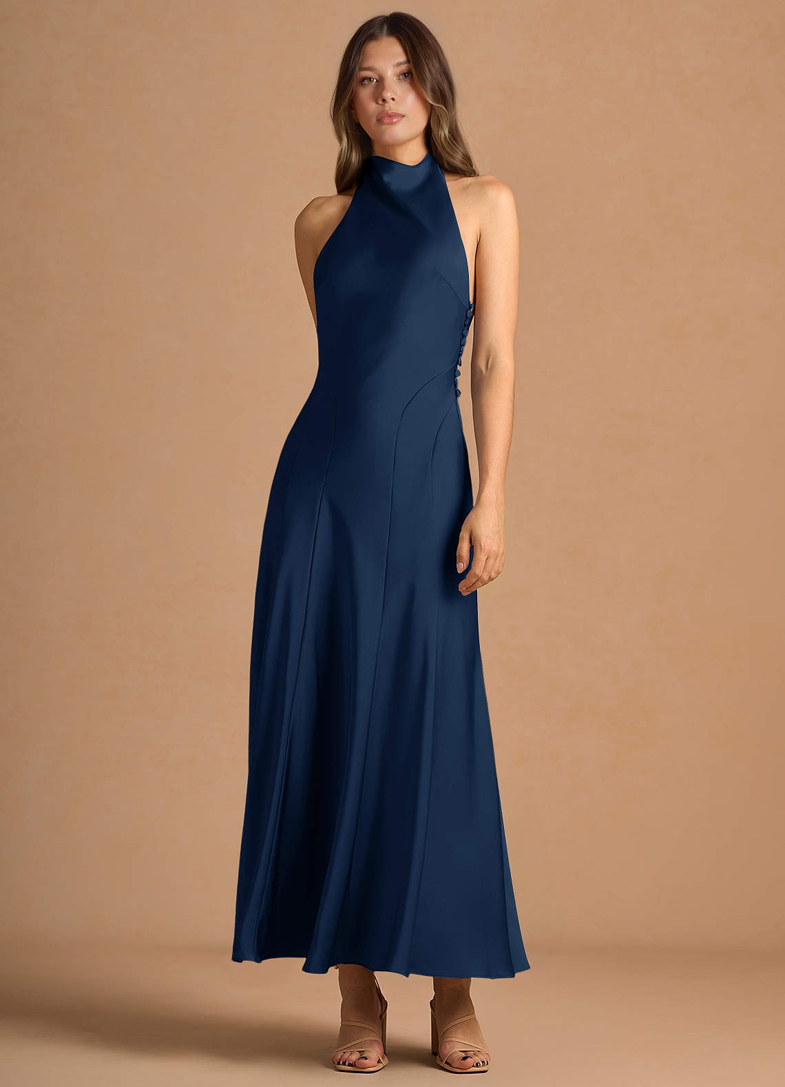 Diantha Cream Maxi Dress