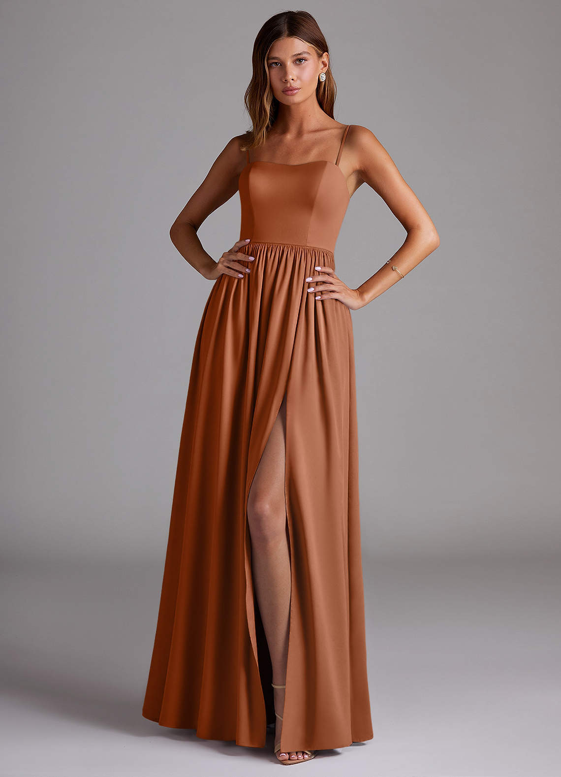 elyessen Calianna Black A-Line Off the Shoulder Stretch Satin Convertible Dress 5