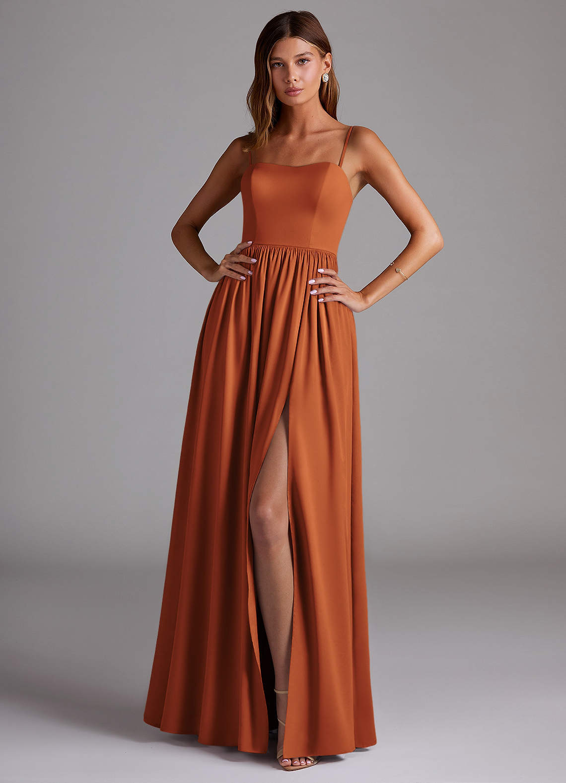 elyessen Calianna Black A-Line Off the Shoulder Stretch Satin Convertible Dress 6