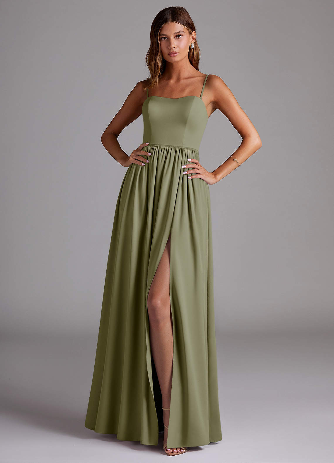elyessen Calianna Black A-Line Off the Shoulder Stretch Satin Convertible Dress 1