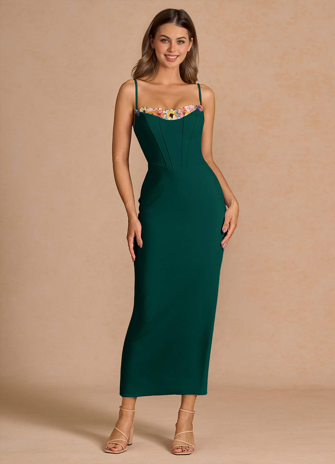 Liliah White Maxi Dress