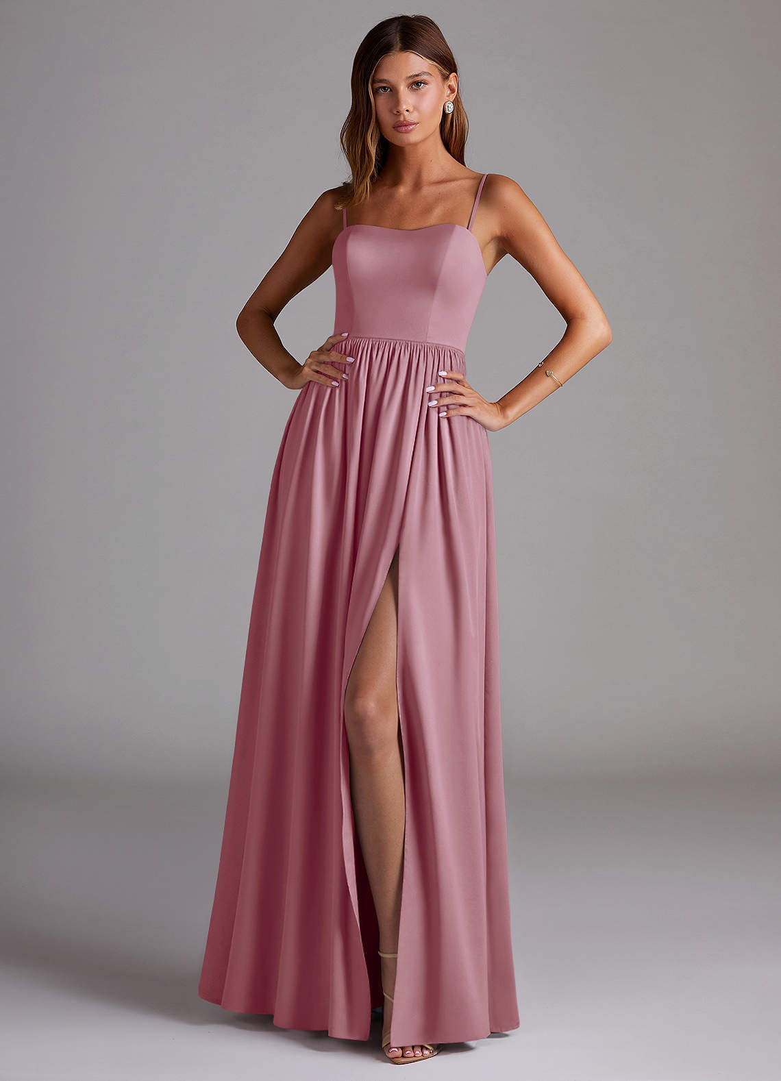 elyessen Calianna Black A-Line Off the Shoulder Stretch Satin Convertible Dress 4