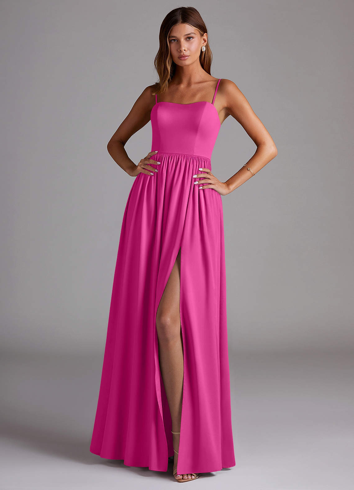 elyessen Calianna Black A-Line Off the Shoulder Stretch Satin Convertible Dress 4