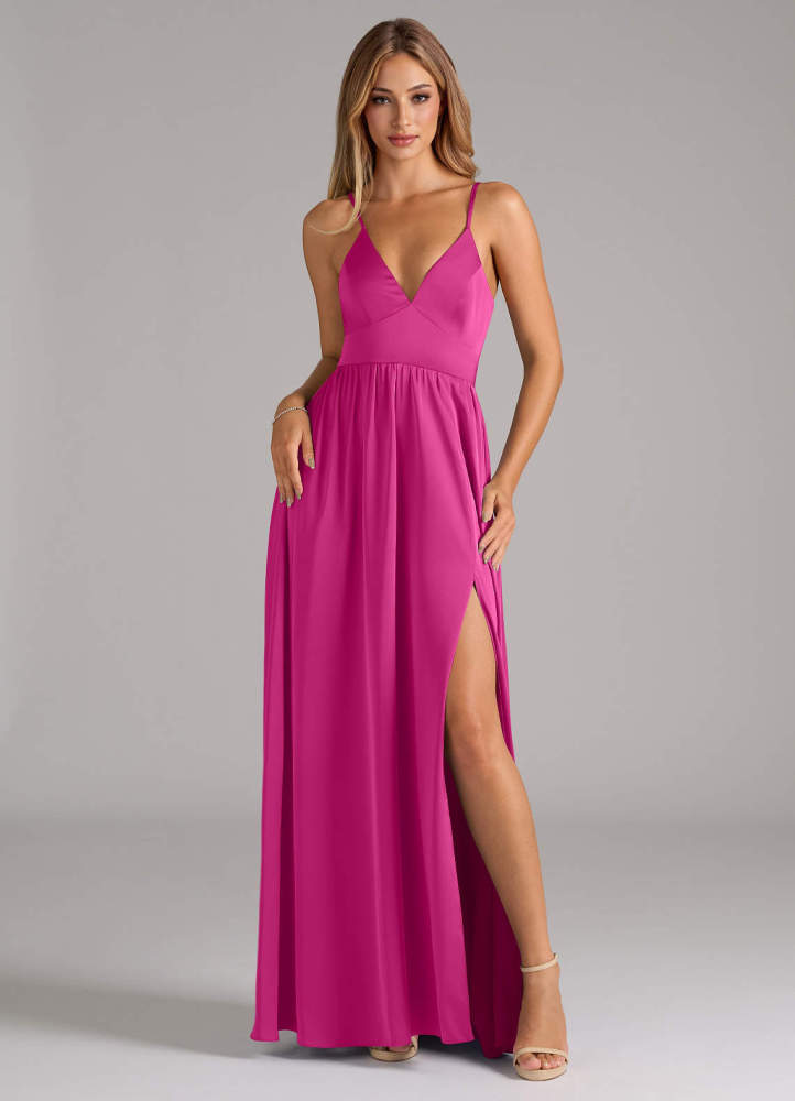 elyessen Aaida Dusty Sage A-Line Corset Stretch Satin Dress 4