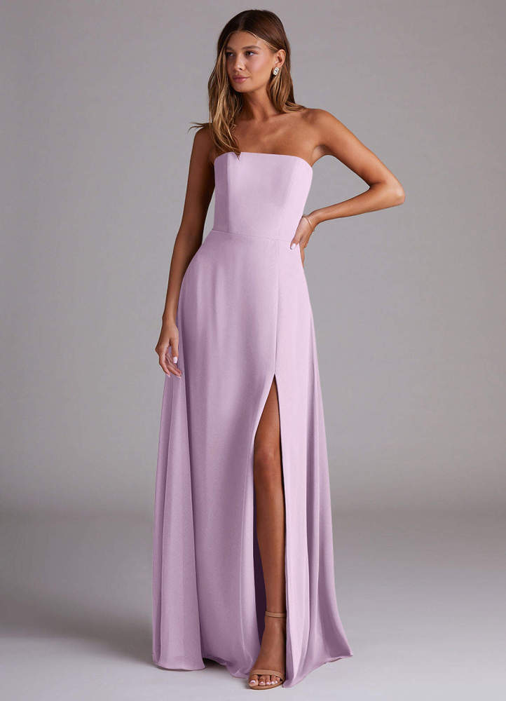 elyessen Wren Black A-Line Side Slit Chiffon Convertible Dress 5
