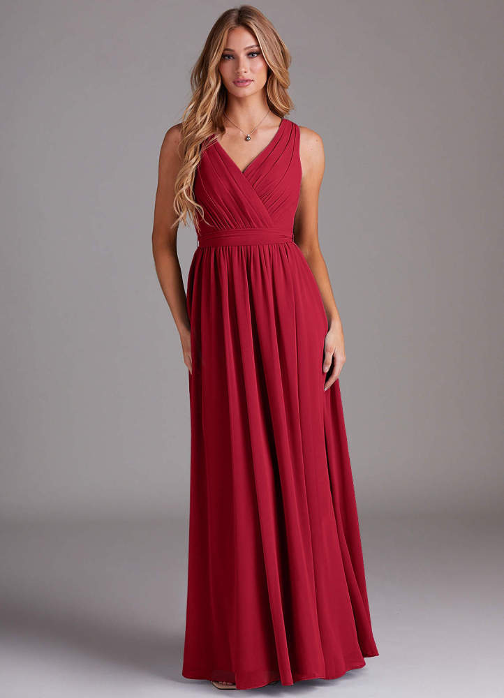 elyessen Kingsley Dusty Sage A-Line Lace Chiffon Dress 5
