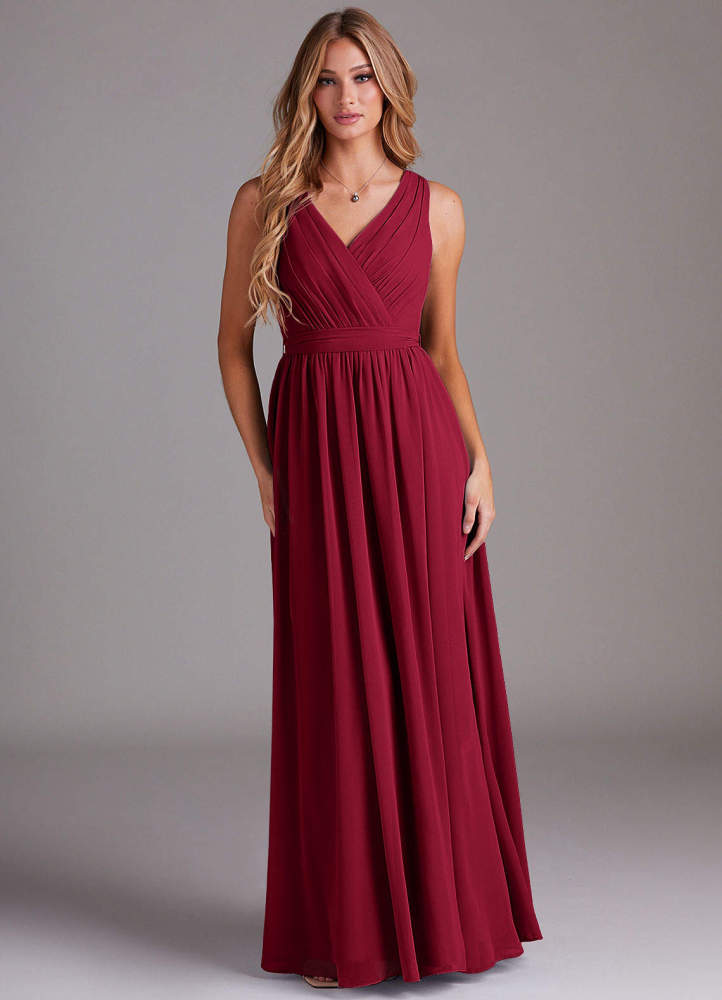 elyessen Kingsley Dusty Sage A-Line Lace Chiffon Dress 5