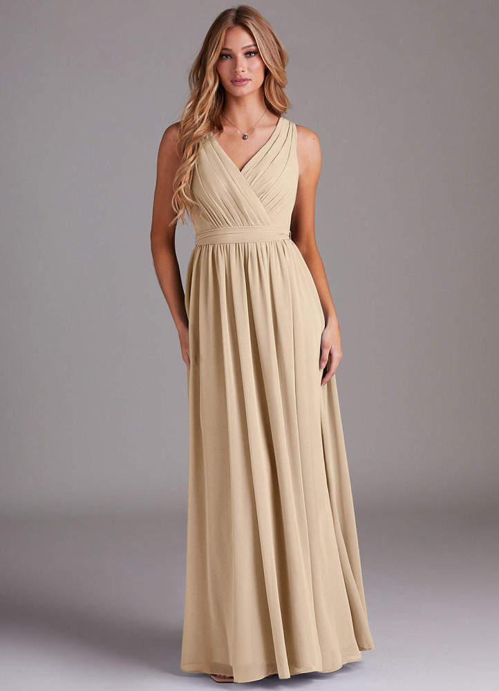 elyessen Kingsley Dusty Sage A-Line Lace Chiffon Dress 5