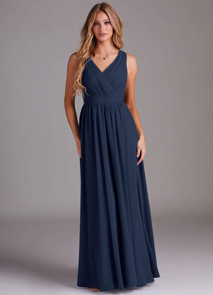 elyessen Kingsley Dusty Sage A-Line Lace Chiffon Dress 2
