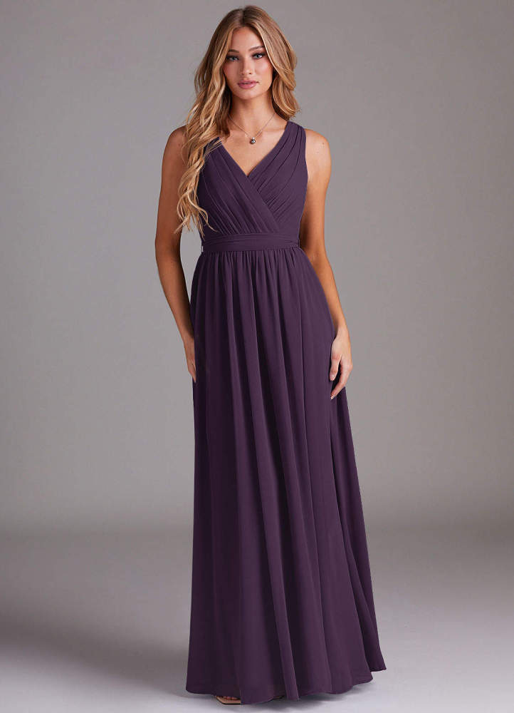 elyessen Kingsley Dusty Sage A-Line Lace Chiffon Dress 4