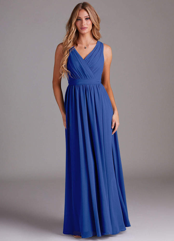 elyessen Kingsley Dusty Sage A-Line Lace Chiffon Dress 2