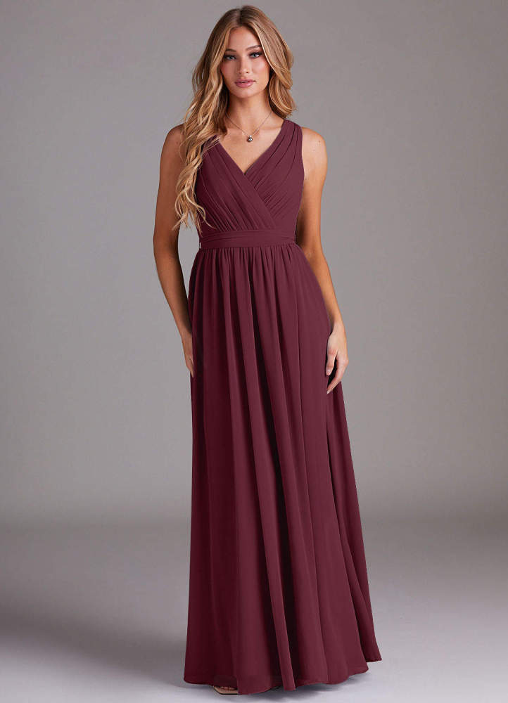 elyessen Kingsley Dusty Sage A-Line Lace Chiffon Dress 5