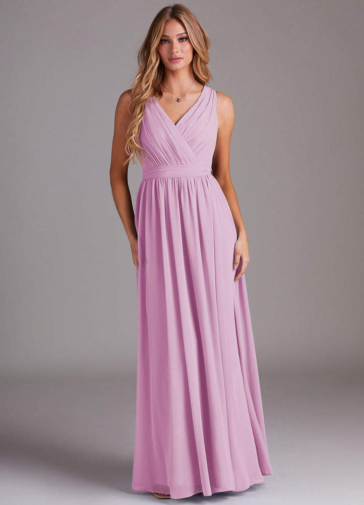 elyessen Kingsley Dusty Sage A-Line Lace Chiffon Dress 3