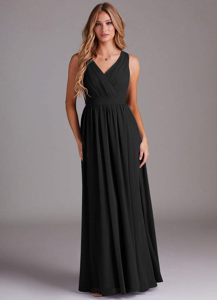 elyessen Kingsley Dusty Sage A-Line Lace Chiffon Dress 6