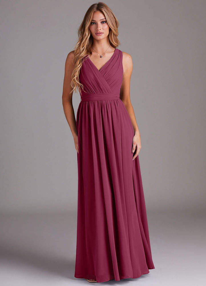 elyessen Kingsley Dusty Sage A-Line Lace Chiffon Dress 4