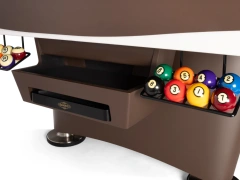 Gold Crown VII 8' Pool Table,MY SHOP,GCVII Tournament Brown
