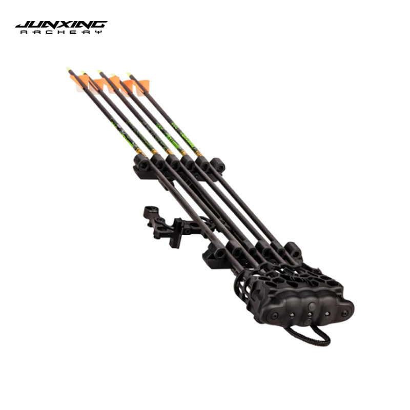 Lu Brand Junxing Compound Bow Quick-Release Arrow Quiver, Illuminated Arrow Quiver, Arrow Case for Bows and Arrows, Five-Arrow Quick-Release Arrow Quiver (Bear Brand and Lu Brand)