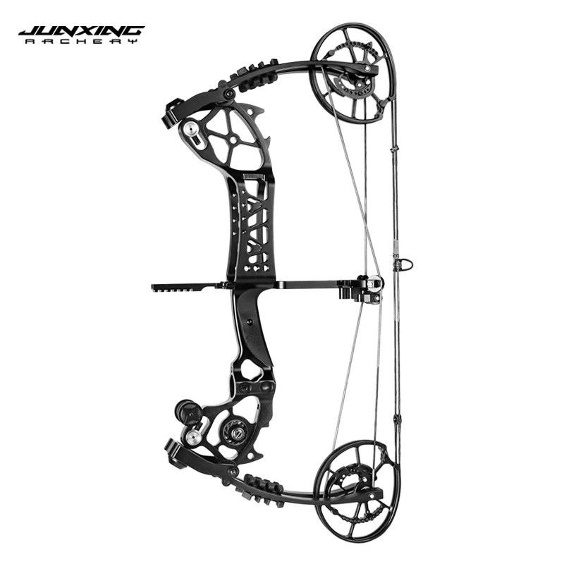 Junxing Venom K4 Dual-Use Compound Bow, Steel Ball & Arrow Shooting, High Power Outdoor Archery Kit for Adults