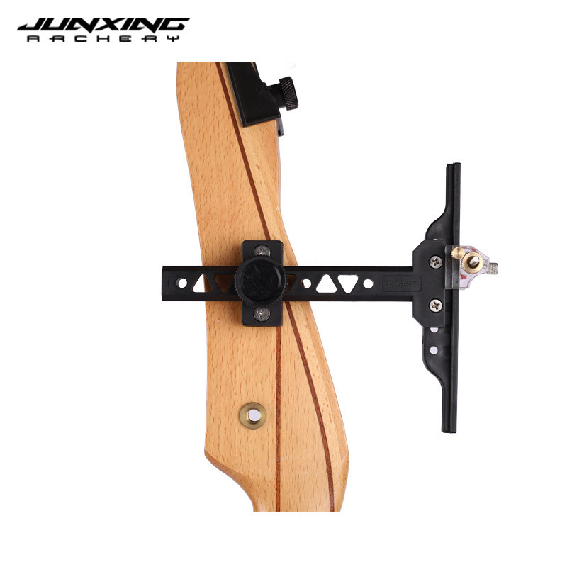 Junxing Recurve Bow T-Sight (Vertical Adjustment, Archery Sight, Professional Competitive Target Shooting Accessory)