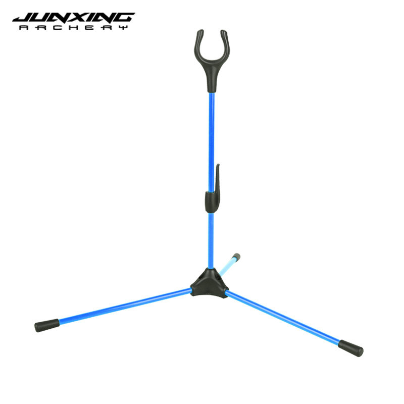 Junxing Archery Recurve Bow Stand (Universal, for American Hunting Bow/Children's Bow/Fiberglass Bow, Archery Bow Stand)
