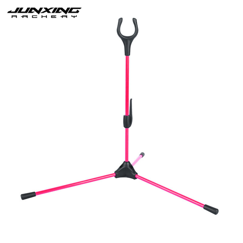 Junxing Archery Recurve Bow Stand (Universal, for American Hunting Bow/Children's Bow/Fiberglass Bow, Archery Bow Stand)