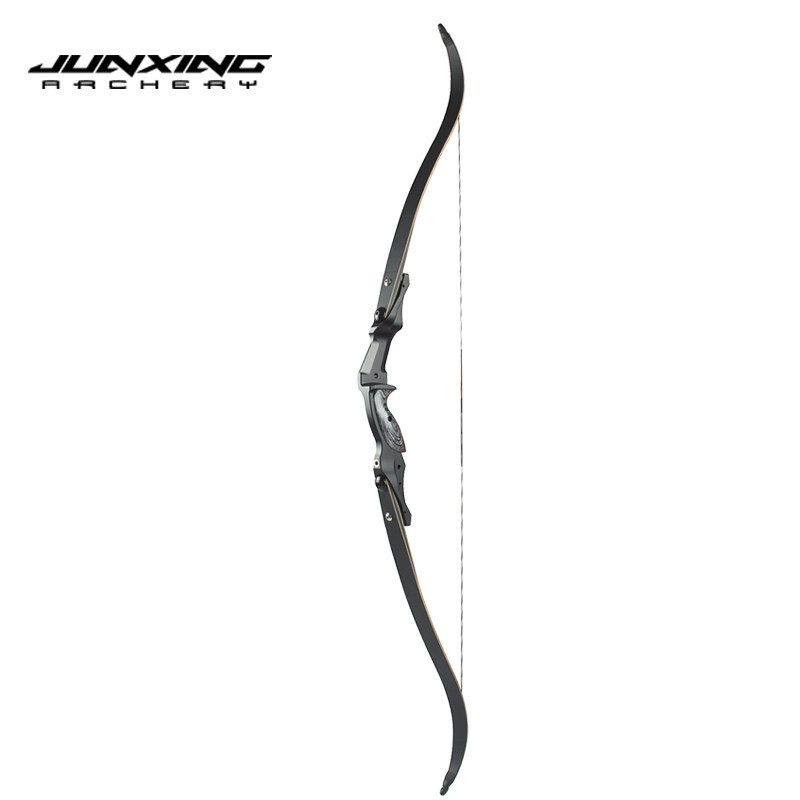 Junxing Lighthouse American Hunting Bow, Recurve Bow, Barebow, Competitive Bow, American Hunting Bow Metal Riser, Archery Shooting Kit