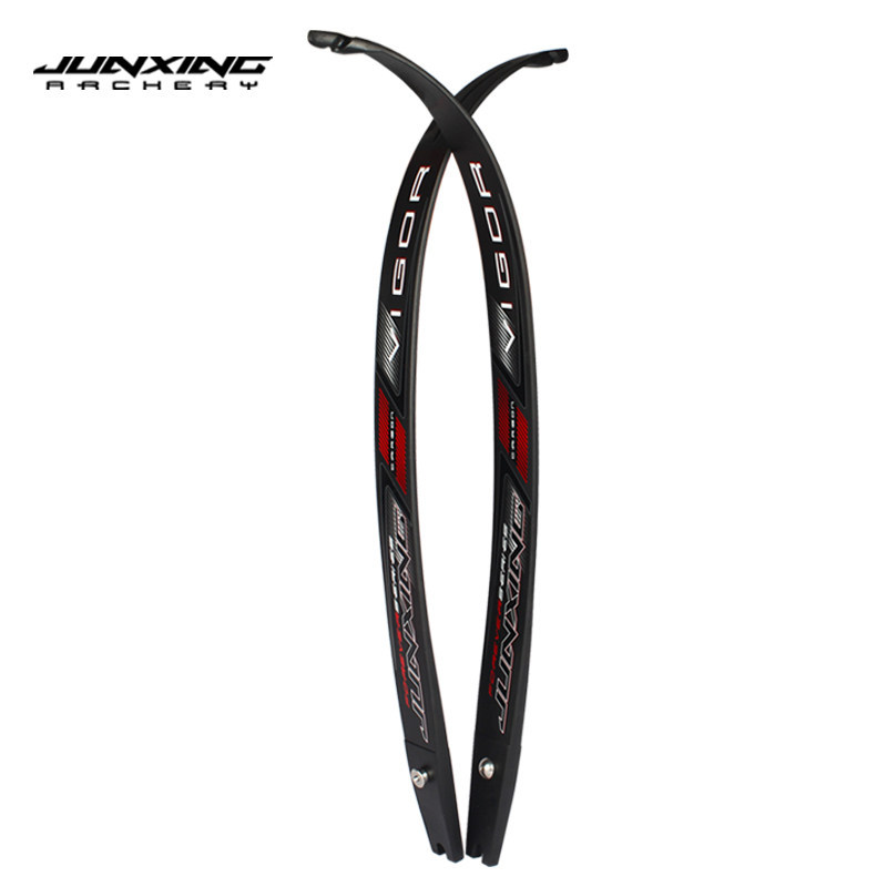 Junxing Lingyun Competitive Recurve Bow, Barebow, Split Laminated Quick-Detach, Outdoor Archery Kit, Entry Competition Archery