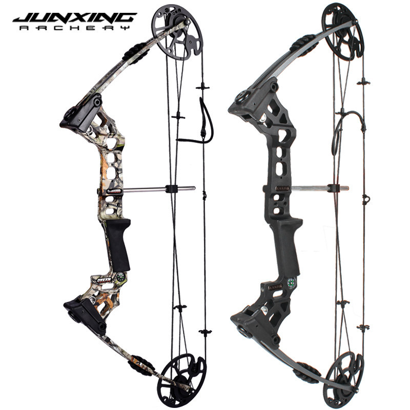 Junxing Dream Compound Bow Archery Shooting Outdoor Kit, Dual-Purpose Recurve Bow & American Hunting Pulley Bow for Competition