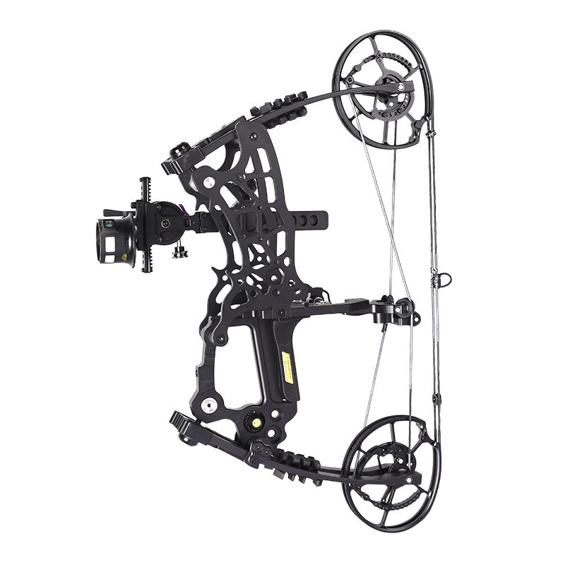 Junxing Youling (Ghost) Dual-Purpose Steel Ball Compound Bow, Outdoor High-Power Short Axle Slingshot & Adult Archery Bow