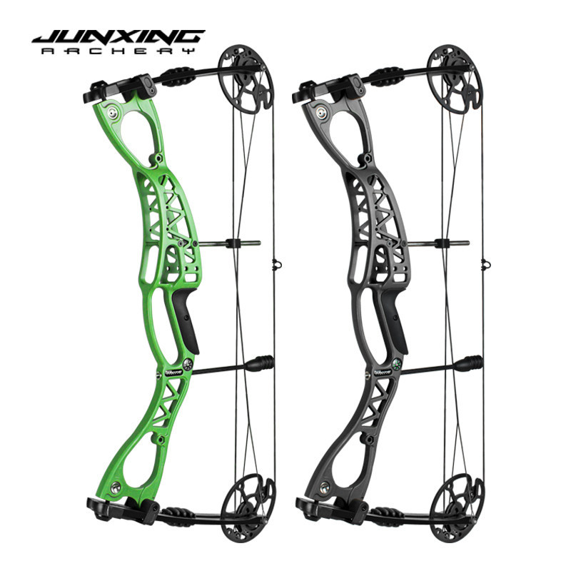 Junxing Archery Shooting Outdoor Compound Bow Kit, Dual-Purpose Recurve Bow & American Hunting Pulley Bow for Competition