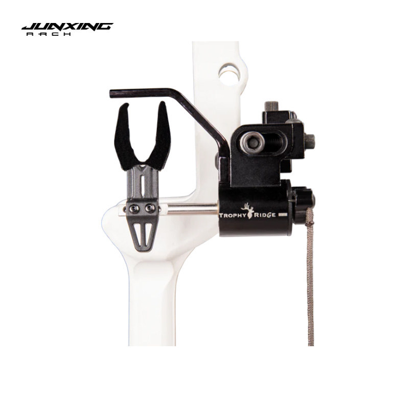 TrophyRidge Junxing Compound Bow Drop Away Arrow Rest (Micro-Adjustable, Fast No-Fletch Contact, Original Import)
