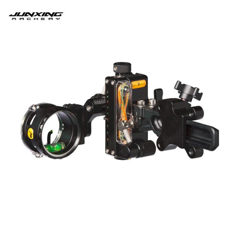 Junxing Deer Brand Sight FIX 5-Pin Compound Bow Sight TrophyRidge with Built-in Tools for Precise Pin Adjustment