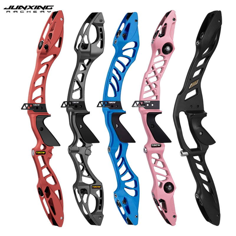 Junxing TBOW Hoyt Tianqi Win&Win Competitive Recurve Bow Riser (F Port & ILF Universal Interface), American Hunting Bow, Barebow, Archery