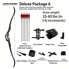 Deluxe Package A (Specify riser color & draw weight)