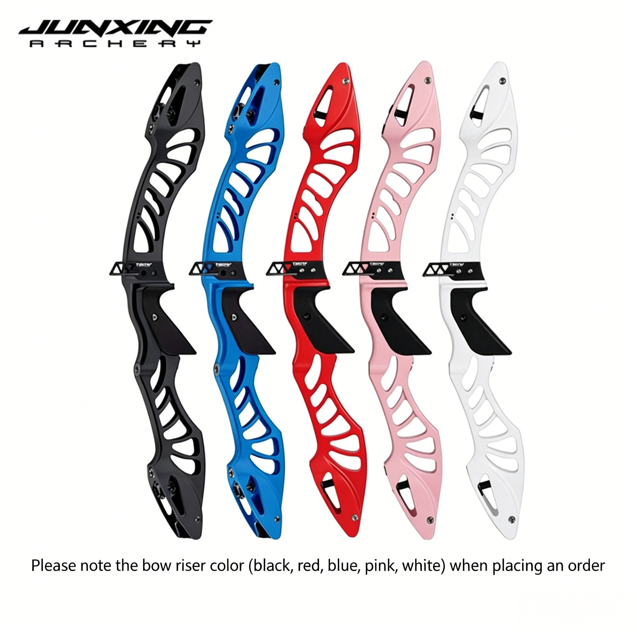 Junxing TBOW Hoyt Tianqi Win&Win Competitive Recurve Bow Riser (F Port & ILF Universal Interface), American Hunting Bow, Barebow, Archery