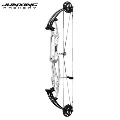 Compound Bow (White) - Draw Length 27-28 inches
