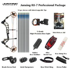 RX-7 Compound Bow Package 1 (Note Black or Camo when ordering)