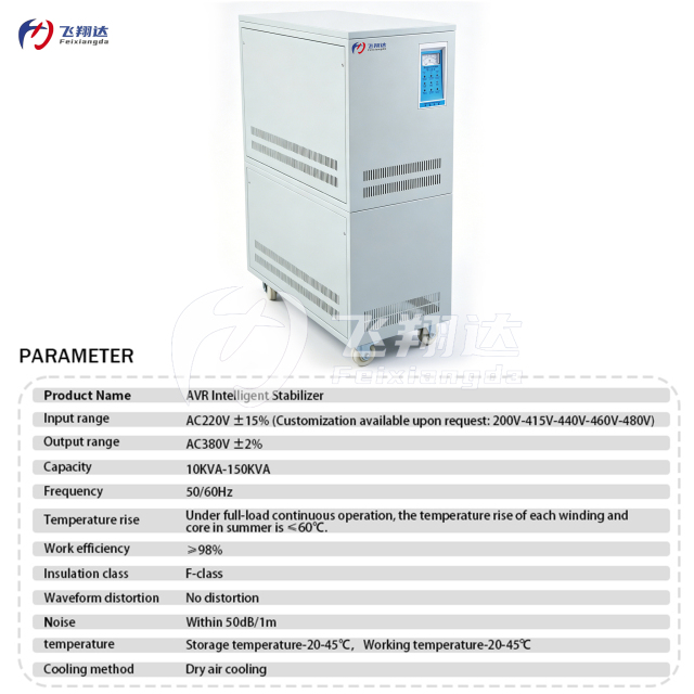 AVR Voltage Stabilizer and Transformer All-in-One 10kVA to 150kVA Three Phase for Industrial Equipment Medical Devices Data Center CE Certified,AVR Intelligent Stabilizer 10kVA to 150kVA Three Phase for Industrial Equipment Medical Devices Data Center CE Certified